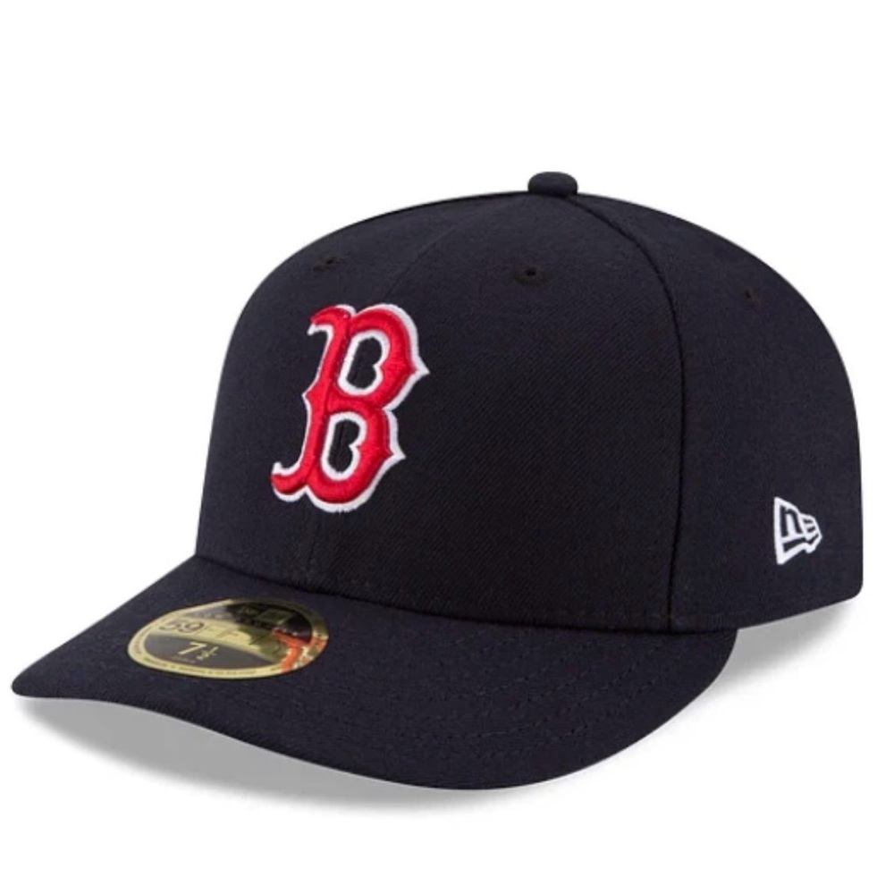 New Era 59fifty Authentic Boston Red Sox Low Profile Hat 7 3/8